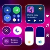 Control Center – iOS 18 Style